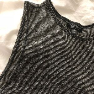 Topshop b&w tank